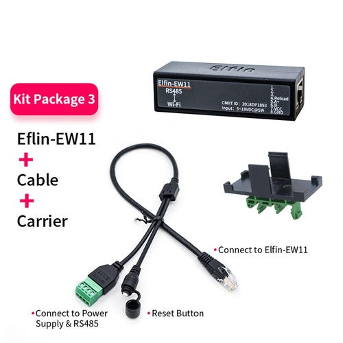 Dispositifs de mise en réseau sans fil EW11-0 Modbus RJ45 RS485 au serveur série WIFI DTU – vue 9