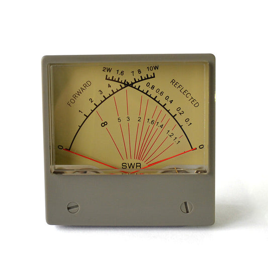 1 pièces SZ-70 panneau double SWR avant / compteur réfléchi 100uA VU mètre – Réf. SZ-70-3041 – vue principale