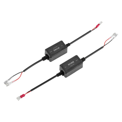 H1/H3 C10-Model Enhanced Ampoules de phare LED CAN-bus Decoder anti-scintillement Hyper Flash No Warning Harness Resistor