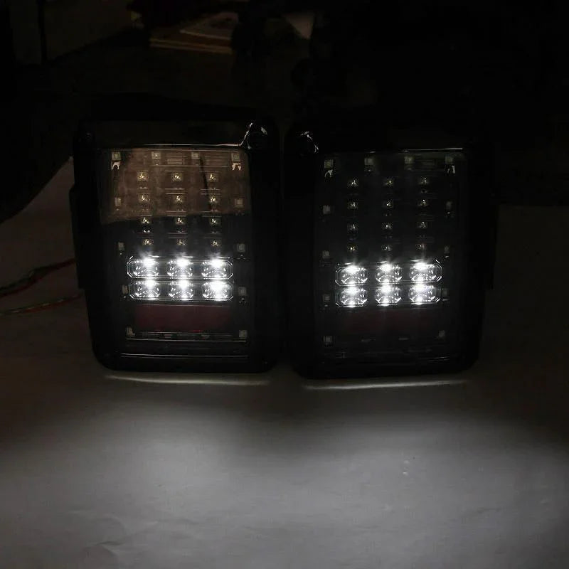 LED Tail Lights Rear Brake clignotant Reverse Lamp pour Jeep Wrangler JK 2007-2017(American Version) – vue 10