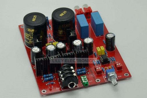Amplificateur de casque BD139 BD140 LM833 Lehmann LM317 LM337 NOVER10000UF / 35v * 2 – vue 3