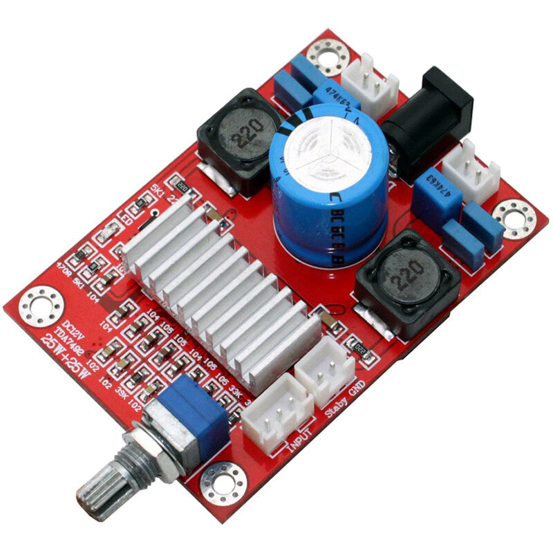 TDA7492 carte amplificateur de puissance 12 V 25 W + 25 W – vue 3