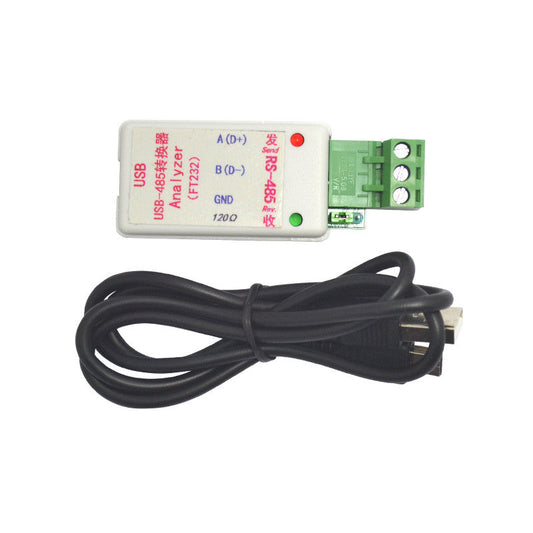 Convertisseur adaptateur USB vers RS485 FT232RL qualité industrielle avec câble USB – vue principale