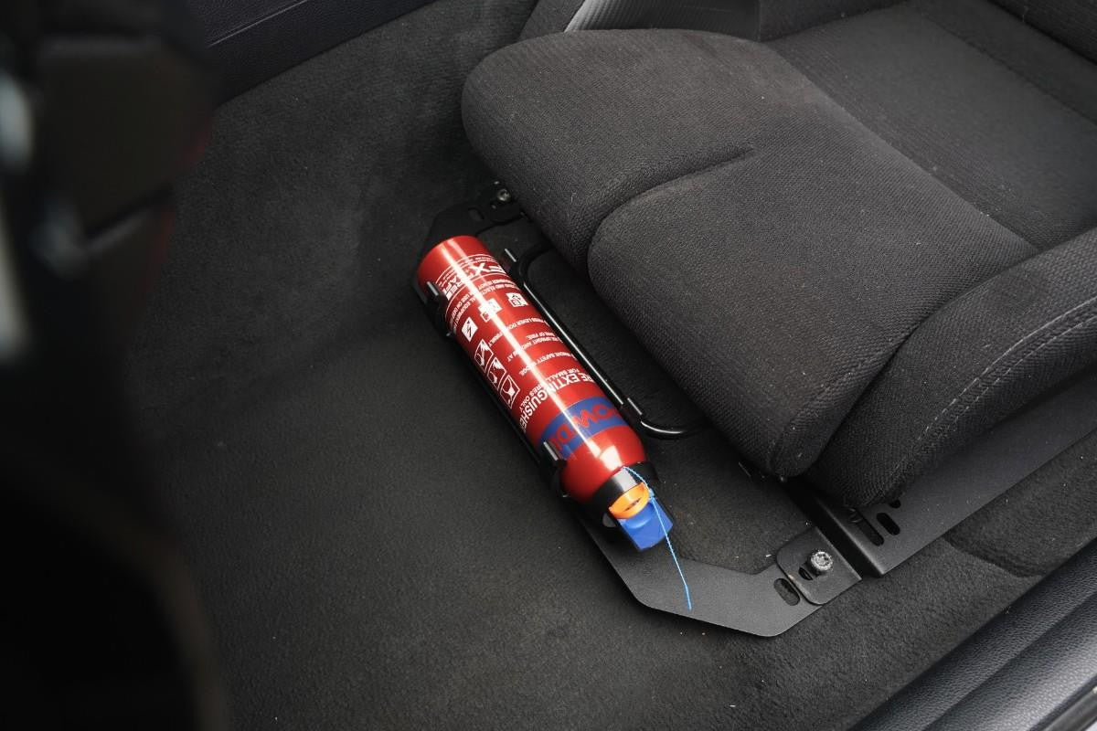 Darkside BMW e f Série support d'extincteur sur siège – Darkside Developments