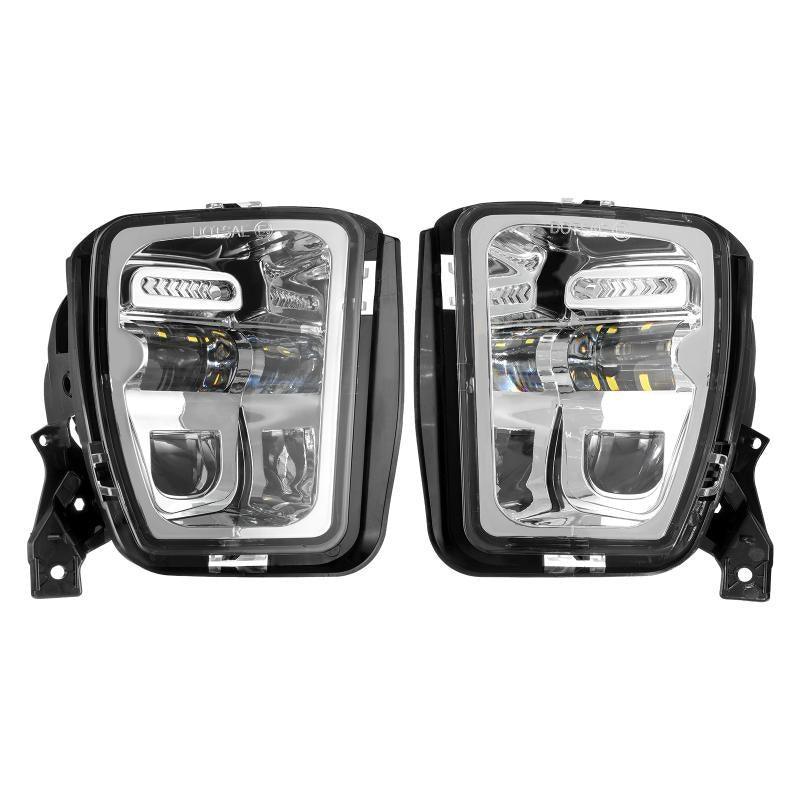 (2pcs/set) 36W LED Fog Lights pour Dodge Ram 1500 2013 2014 2015 2016 2017 2018 (Chrome) – vue 9