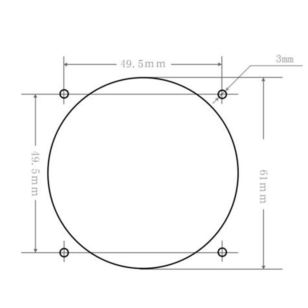 Thermostat circulaire d'affichage numérique de contrôleur de température de haute précision rond – vue 3