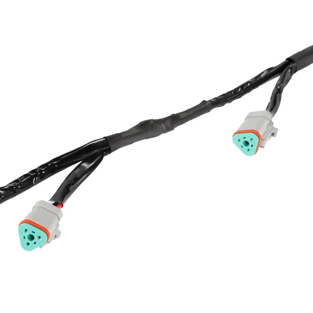 8-Projecteurs LED compacts Power Wiring Harness Kit avec 3 PIN DT Plug – vue 6
