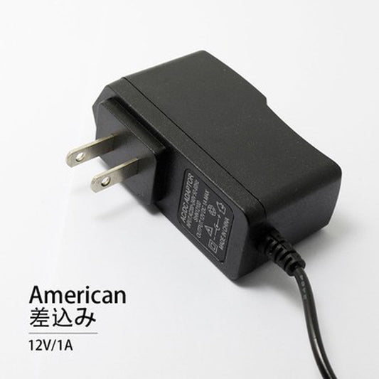 Alimentation électrique à interrupteur, adaptateur secteur 12 V, 1 A, prise standard américaine – vue principale