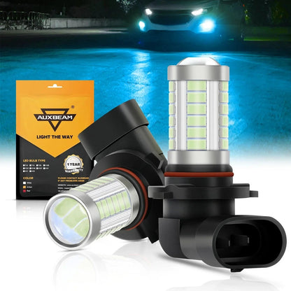 H10 9145 9140 HB3 LED Fog Light/DRL 50W 4000LM bleu glacier 33LED série – 2 ampoules – vue 8 – NOVADOMIO