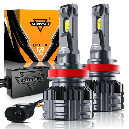 Haute luminosité F22 série 24 000 lm 110 W Ampoules de phare LED 6 500 K blanc froid – NOVADOMIO