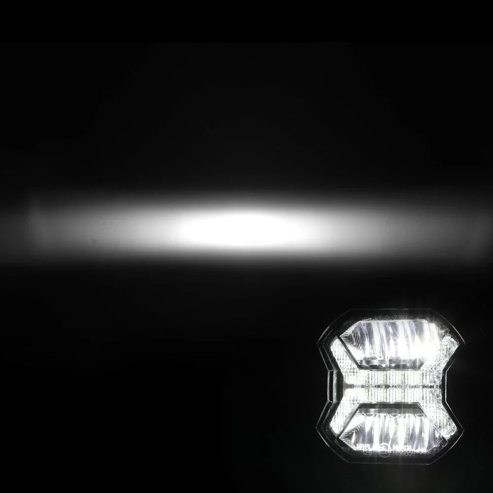 4 Inch LED Fog Lights avec blanc DRL pour Jeep Wrangler JK/ Jeep Grand Cherokee/ Dodge – vue 4
