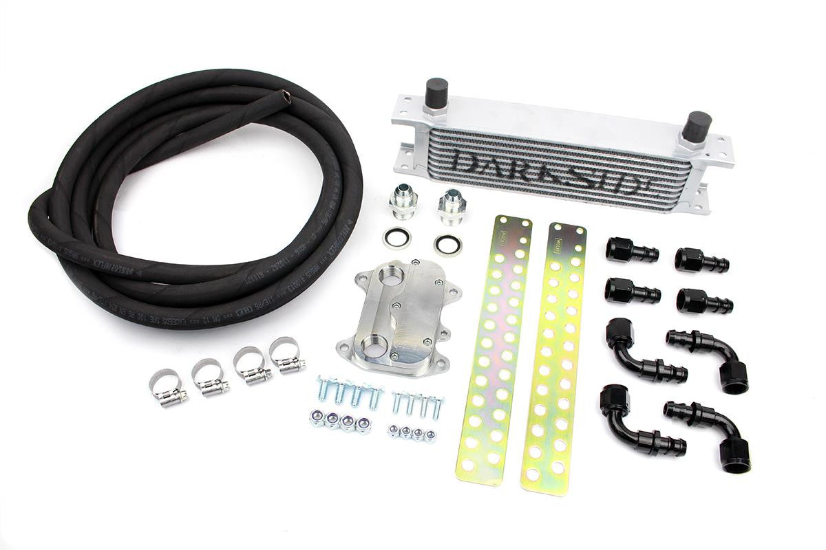 Darkside universel kit radiateur d'huile moteur frontal pour 2.0 TDI oval port Common Rail moteurs 2011 – Darkside Developments