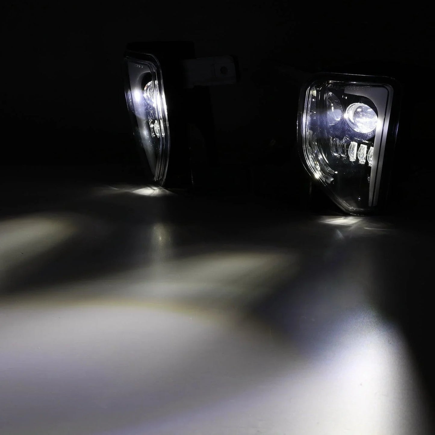 (2pcs/set) 45W DOT Approved LED Fog Lights avec DRL pour 2016-2018 Chevy Silverado 1500 (noir) – vue 9