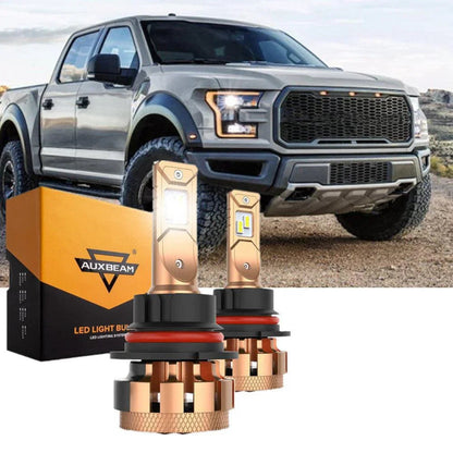 Kit d’ampoules LED feux de route/croisement F-16 Plus série CAN-bus intégré 14 000 lm pour Ford F250 Super Duty (avec phares