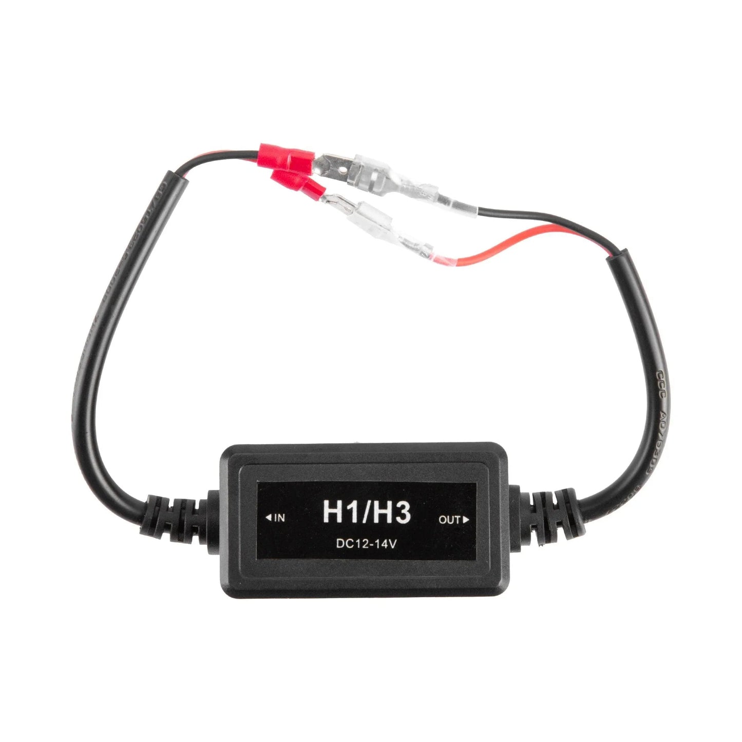 H1/H3 C10-Model Enhanced Ampoules de phare LED Canbus Decoder Anti-flicker Hyper Flash No Warning Harness Resistor Conversio…