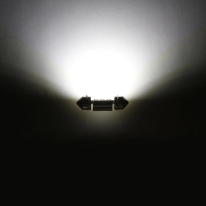 31 mm DE3175 DE3021 DE3022 1.22″ Festoon LED intérieur/plafonnier/lecture/éclairage de plaque ampoules 2.7 W 200 LM 6 500 K