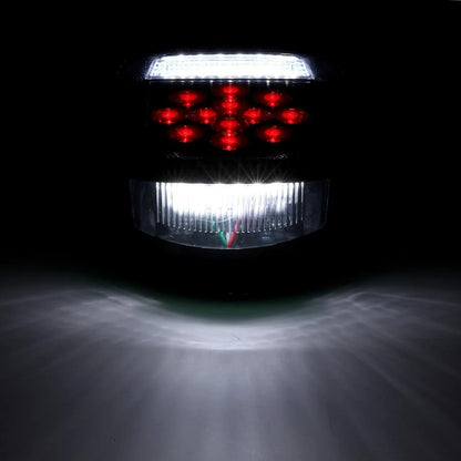 Lot de 2 universel feux arrière 39LEDs Smoked noir pour Wrangler YJ TJ CJ camion Trailer Van bateau – vue 4 – NOVADOMIO