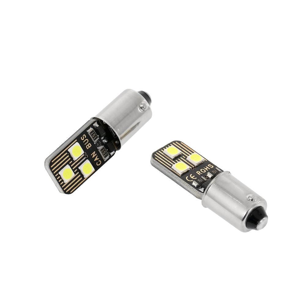10PCS lumière blanche BA9S BA9 1895 1891 53 57 LED Bulbs pour Car Interior Dome Map License Plate Glove Box Light etc – vue…