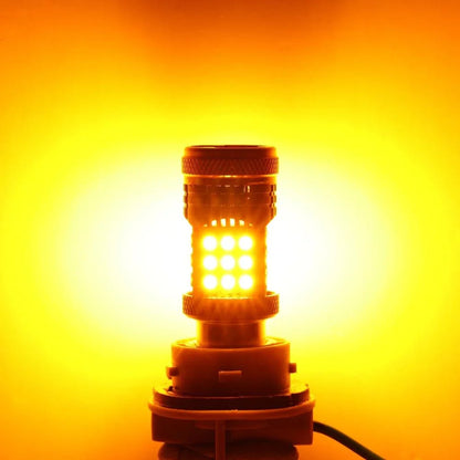 1156 BA15S Ampoules LED pour clignotants avant/arrière et feux latéraux 56 W 600% haute luminosité sans erreur CAN-bus 3 000