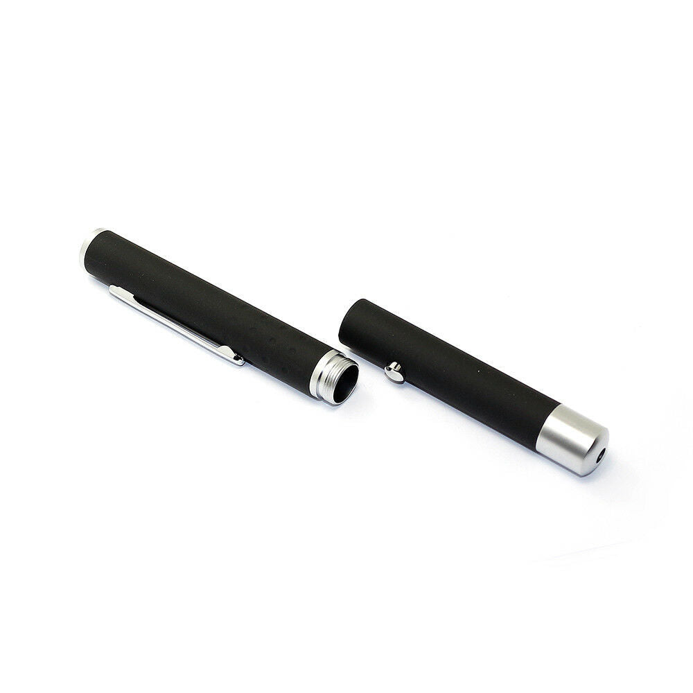 Stylo pointeur laser rouge-orange 635 nm 638 nm – <5 mW Classe IIIA – Alimenté par pile AAA –…