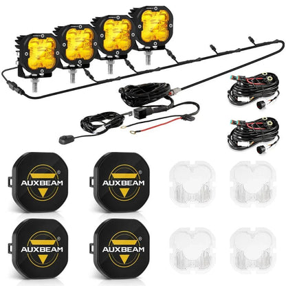 XP-ULTRA série 3″ 80 W 9 600 lm projecteurs LED compacts blanc&orange – vue 46 – NOVADOMIO