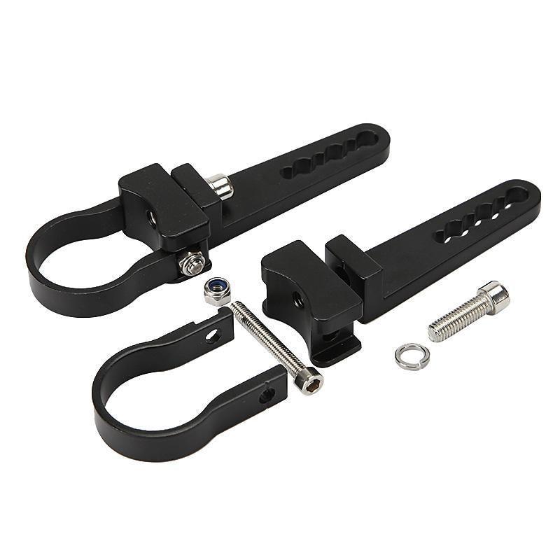 (2pcs/set) 1.5 Inch Barres lumineuses Mounting Bracket Kit Bull Bar Roll Cage Clamps – vue 11