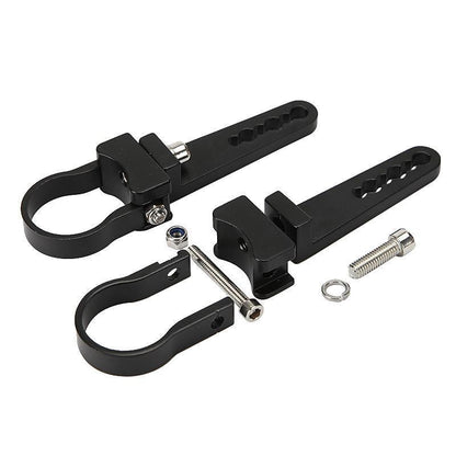 Lot de 2 1.5″ Barres lumineuses support de montage Kit Bull Bar arceau Clamps – vue 11 – NOVADOMIO