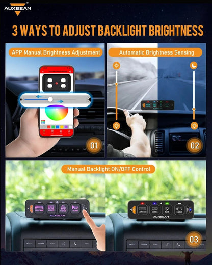 AS-400 RGB Slim panneau de commande avec APP&télécommande, modes bascule / momentané / impulsion (sortie simple) – vue 7