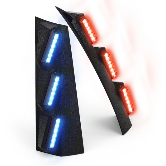 Feniex Fusion® Pillar – Feu LED de signalisation – vue 1