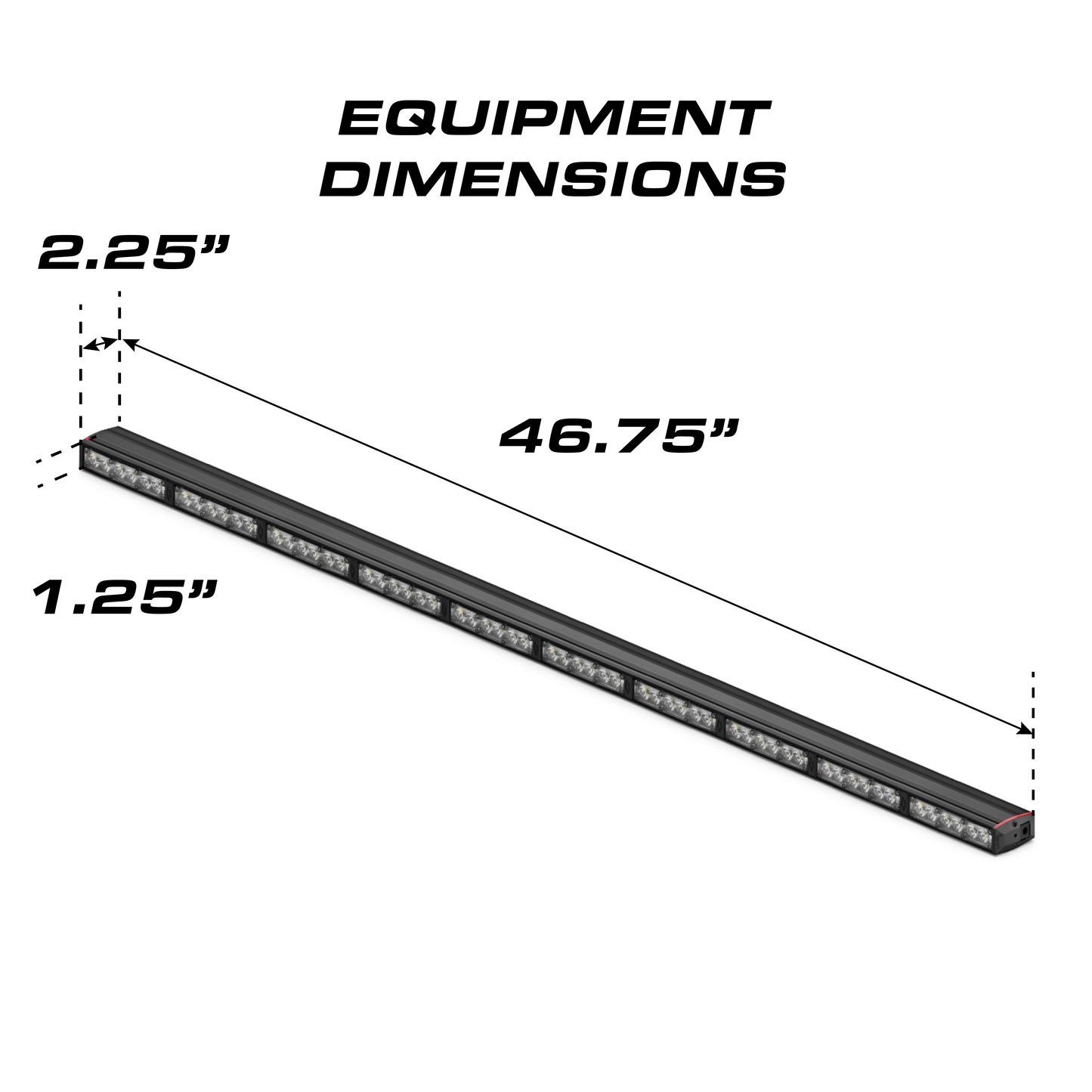 Feniex Fusion® 50" Work Light – Projecteur LED de travail – vue 3