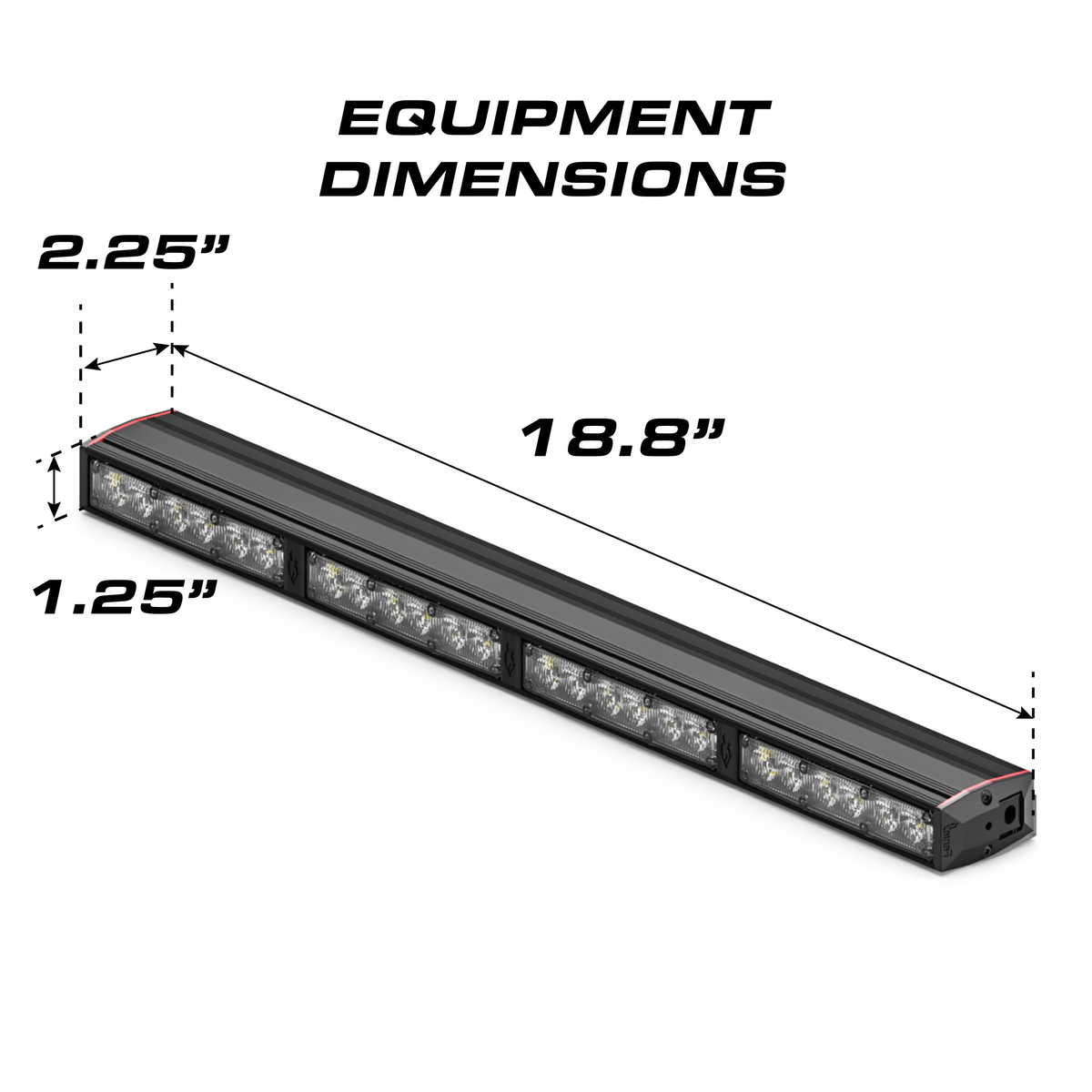 Feniex Fusion® 20" Work Light – Projecteur LED de travail – vue 3