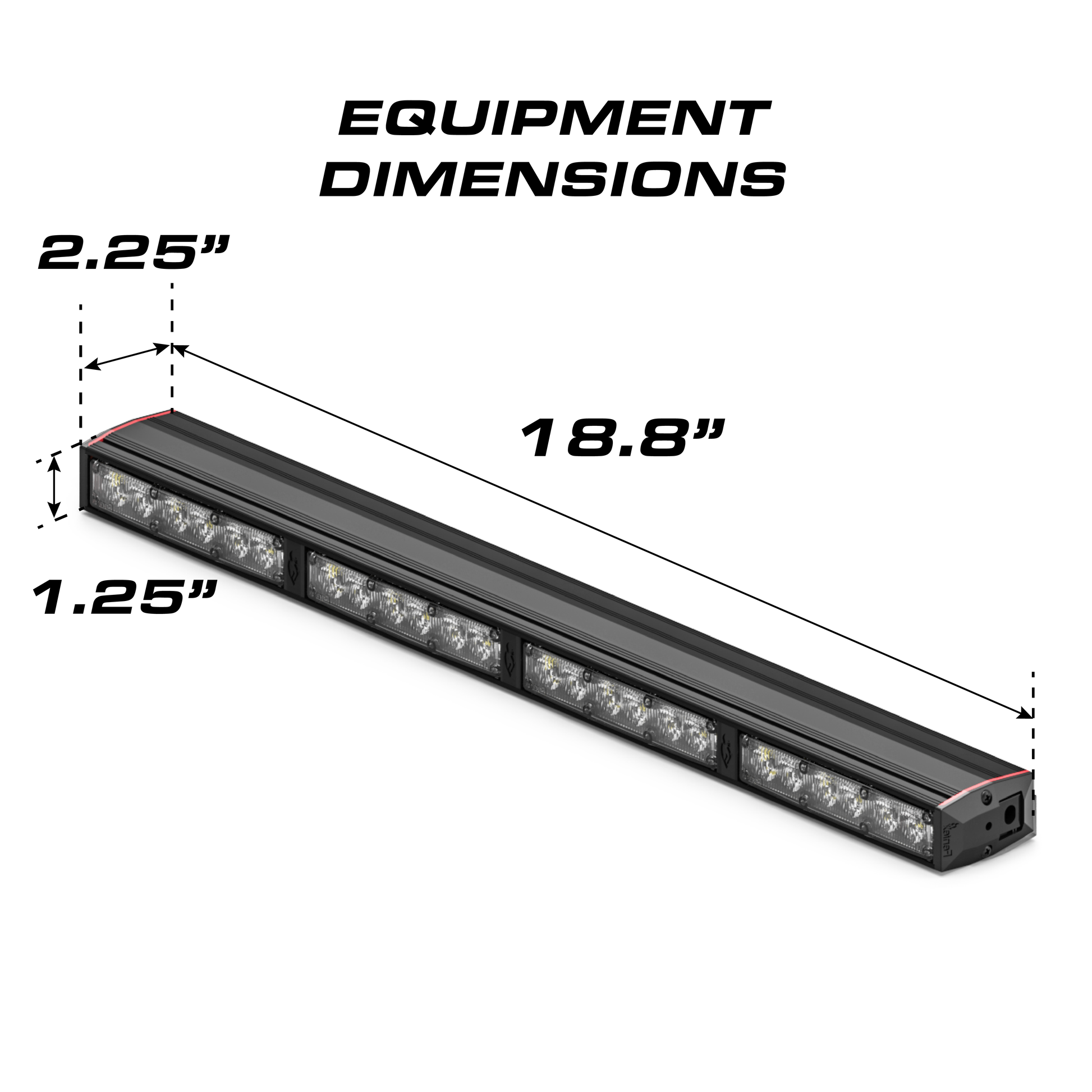Feniex Fusion® 20" Work Light – Projecteur LED de travail – vue 3