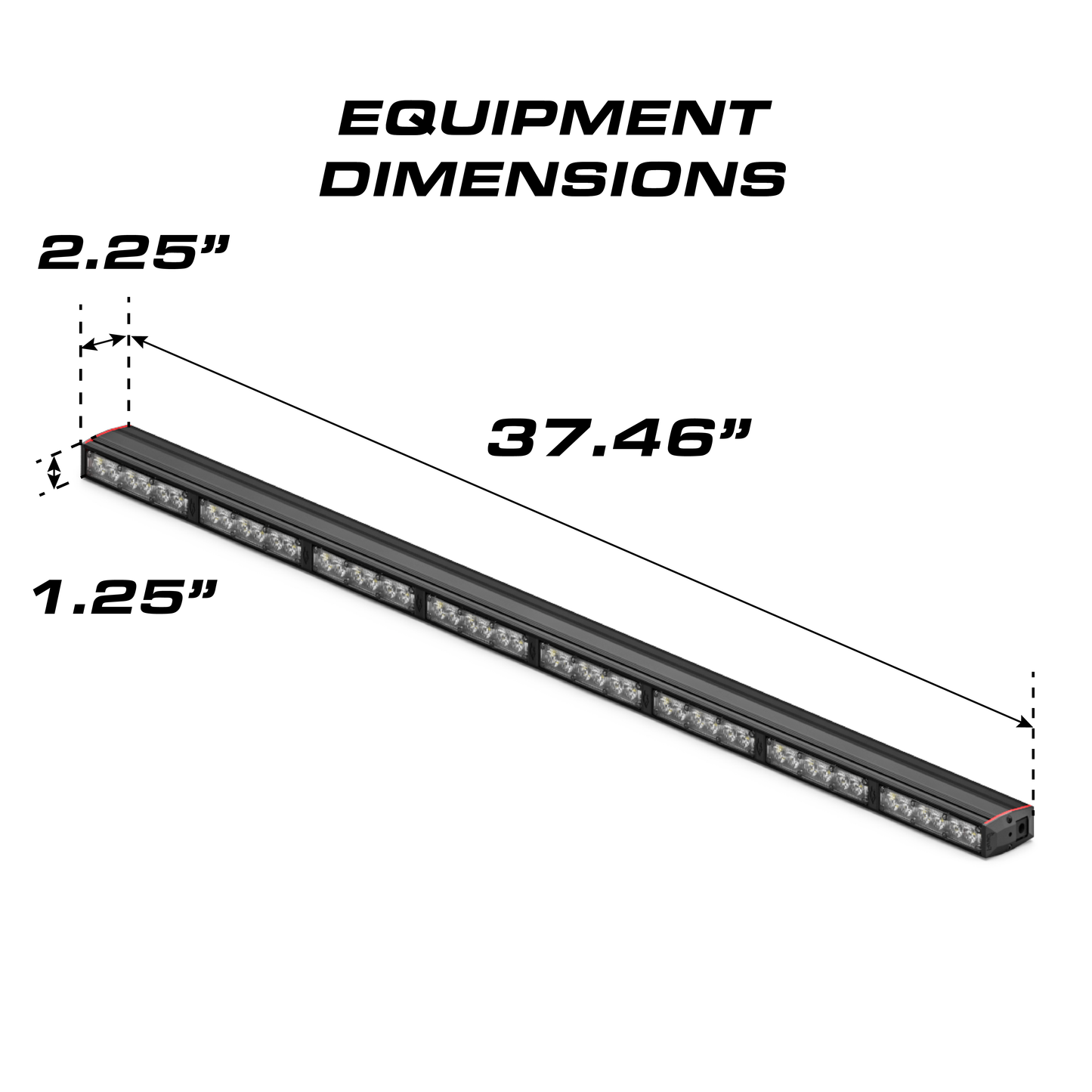Feniex Fusion® 40" Work Light – Projecteur LED de travail – vue 3