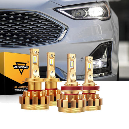 Kit d’ampoules LED feux de route/croisement F-16 Plus série CAN-bus intégré 14 000 lm pour Ford Fusion 2006–2017 – vue 11