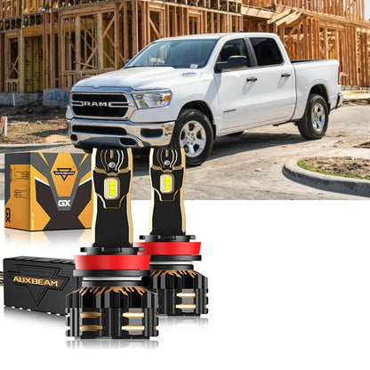 9005 H11 phares ampoules LED kit pour Ram 1500 2020 – vue 13 – NOVADOMIO