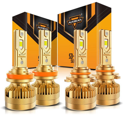 Dual Decoder sans erreur CAN-bus S3 Pro série 12 V 24 000 lm 120 W Ampoules de phare LED 6 500 K blanc froid – vue 17