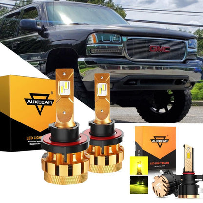 Kit d’ampoules LED feux de route/croisement F-16 Plus série CAN-bus intégré 14 000 lm pour Yukon XL 2500 2007–2013 – vue 2