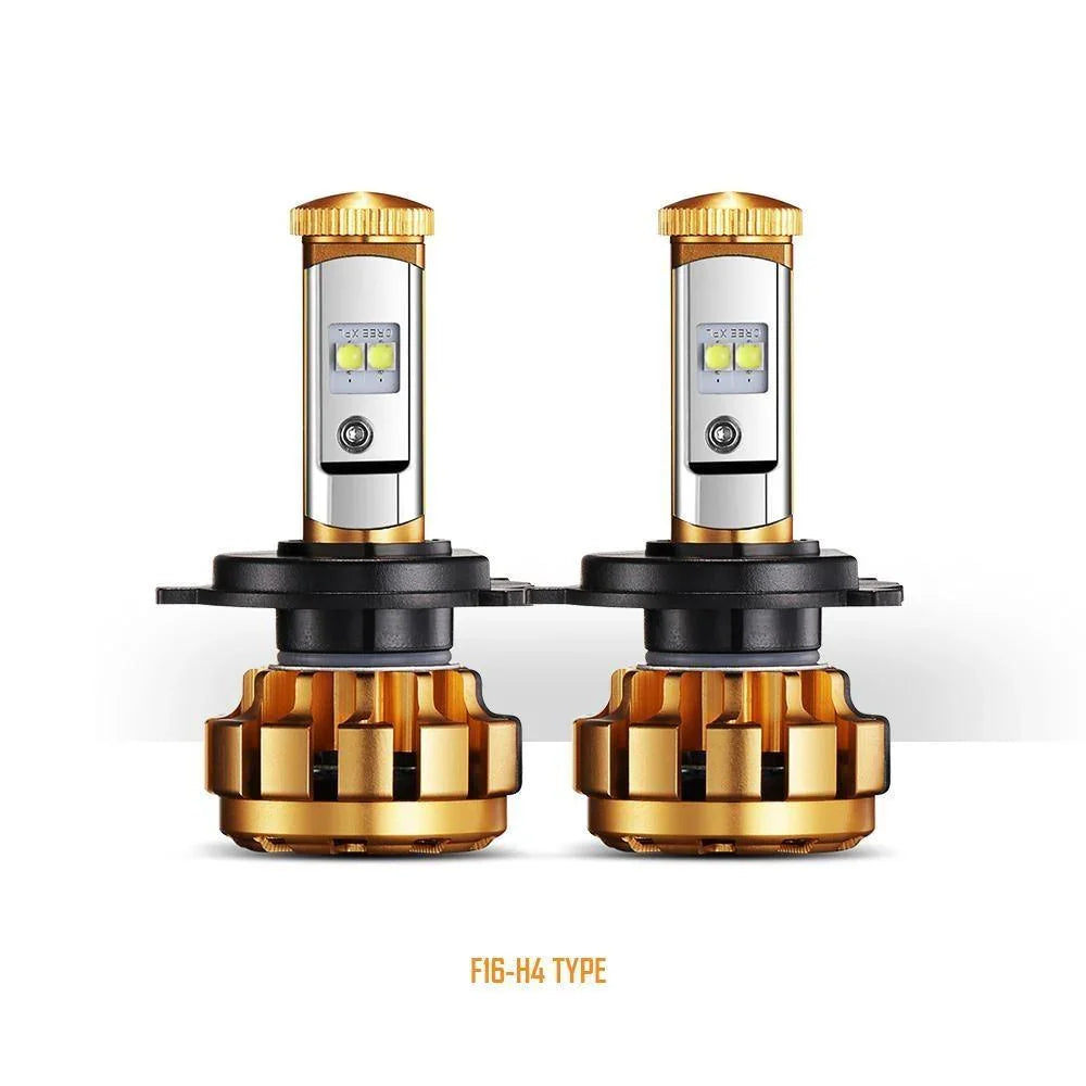 F-16 série Ampoules LED 12000LM 60W 6000K lumière blanche – vue 22