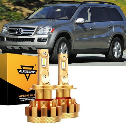 Kit d’ampoules LED feux de route/croisement pour Mercedes-Benz GL450 avec phares HID 2007 – vue 16 – NOVADOMIO