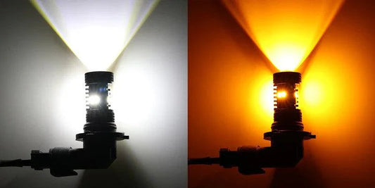 (Lot de 2) blanc&orange Switchback Bake/Reverse/Tail Light LED Bulbs avec Canbus-Decode – vue 2 – NOVADOMIO