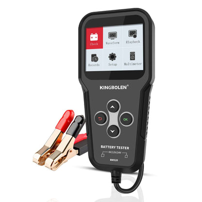 Testeur de batterie KINGBOLEN BM520 – 6 V, 12 V et 24 V – NOVADOMIO