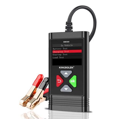 Testeur de batterie KINGBOLEN BM560 – 6/12 V, 100 à 2000 CCA – NOVADOMIO