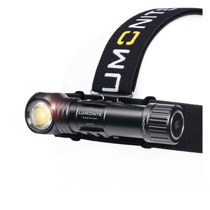 Lampe frontale LUMONITE Compass, 1 250 lm – vue 2 – NOVADOMIO