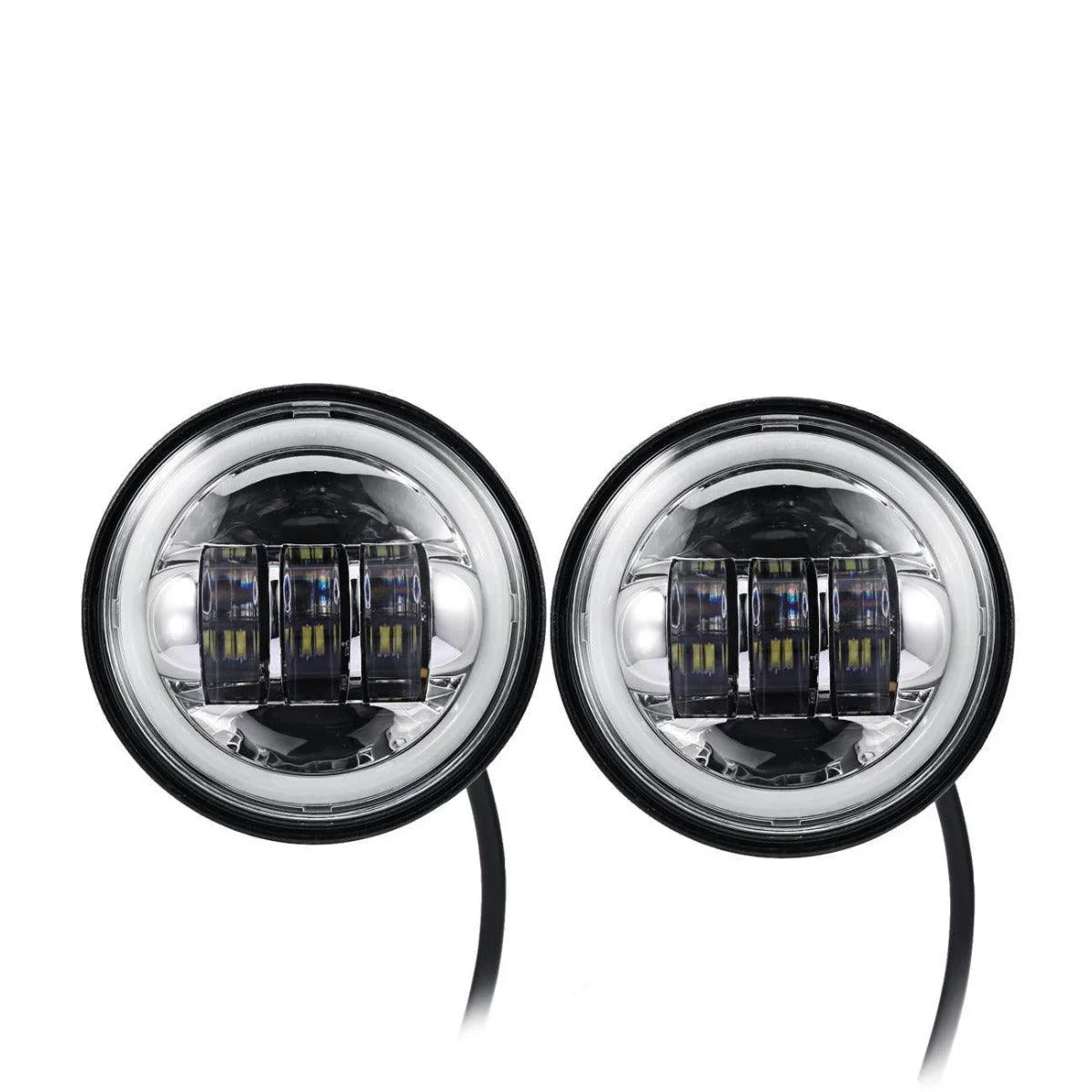 (2pcs/set) 4.5 inch LED auxiliary passing lights pour Harley – vue 2