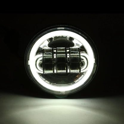 Lot de 2 4.5″ LED auxiliaire passing feux pour Harley – vue 6 – NOVADOMIO