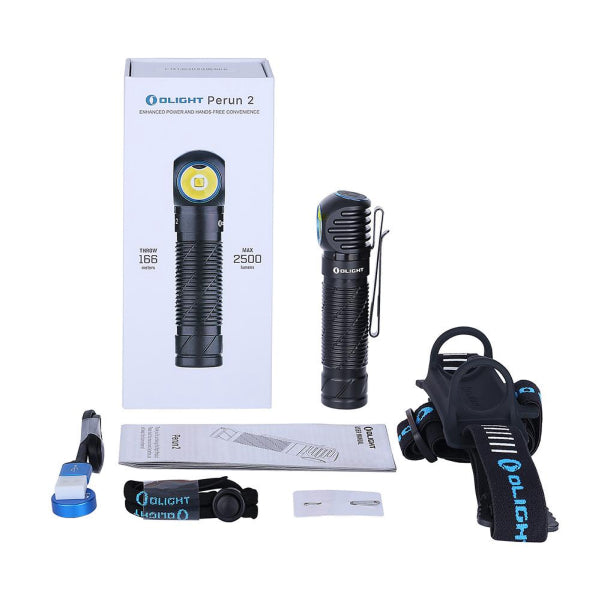 Multilamp Olight Perun 2, 2500 lm – vue 13