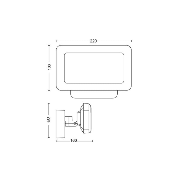 Spotlight Philips Hue Discover WCA 15W, 2000-6500K – vue 3