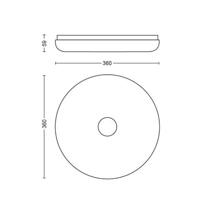 Applique murale Philips Hue Econic Down 15 W, 2000-6 500 K – vue 3 – NOVADOMIO