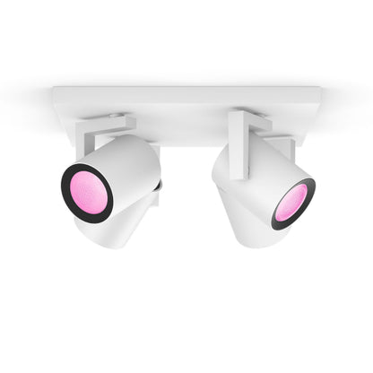 Plafonnier Philips Hue Argenta Quadruple, GU10 – NOVADOMIO