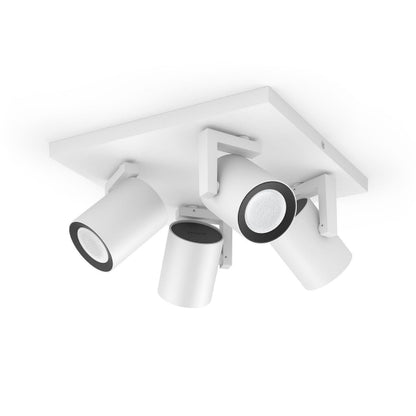Plafonnier Philips Hue Argenta Quadruple, GU10 – vue 3 – NOVADOMIO